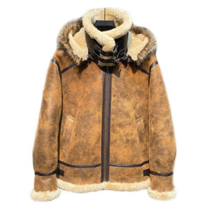 G1 Military Distressed Aviator Leather Jacket