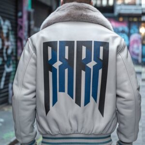 Rapstern Celestial Star Bomber Jacket ? Whimsical Urban Fashion